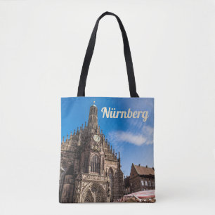 Bolsa Tote Nuremberg Hauptmarkt Nürnberg Bavaria Alemanha