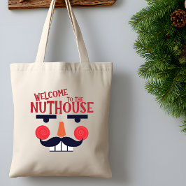 Bolsa Tote Nuthouse Engraçado Feriado de Natal