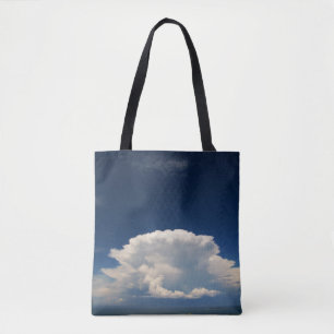 Bolsa Tote Nuvem Branca Fofa