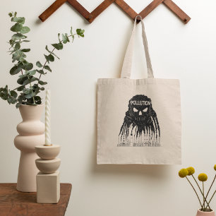 Bolsa Tote Nuvem Monstro de Smog Industrial