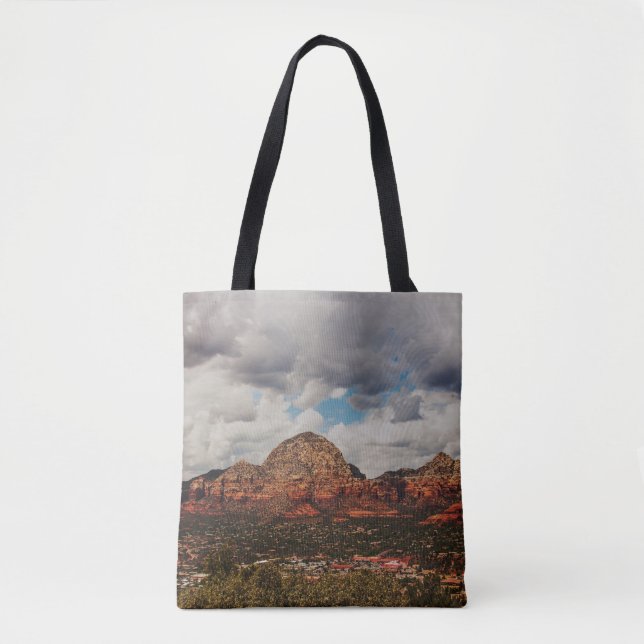 Bolsa Tote Nuvens à medida que vão para Sedona (Frente)