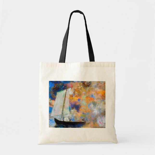 Bolsa Tote Nuvens Floridas, Redon (Frente)