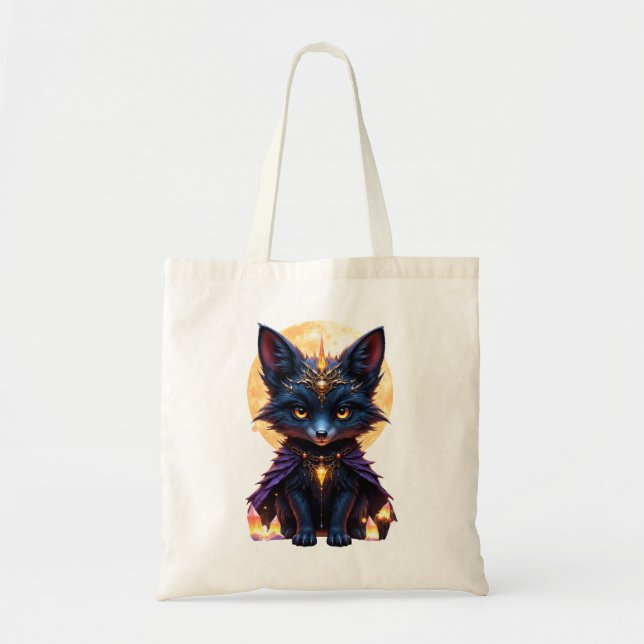 Bolsa Tote Nyx – Guardião do Luar.  (Frente)