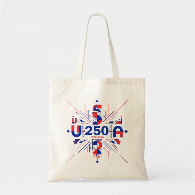 Bolsa Tote O 250º aniversário da América (Frente)