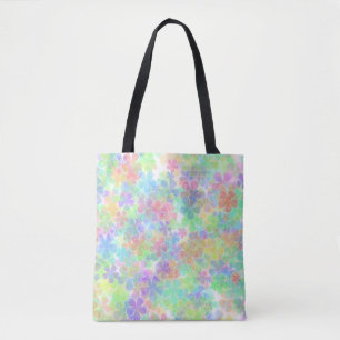 Bolsa Tote O abstrato floral floresce o ombro moderno do