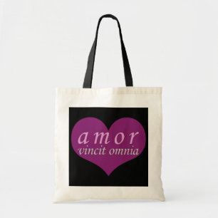 Bolsa Tote O amor de Amor Vincit Omnia conquista todo o dia