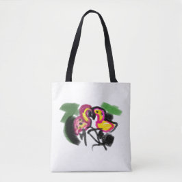 Bolsa Tote O amor de Flaming