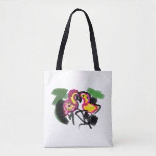 Bolsa Tote O amor de Flaming