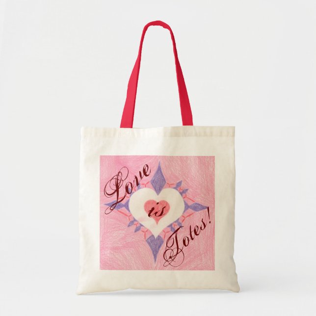 Bolsa Tote O amor é. . . (Frente)