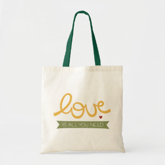 Bolsa Tote o amor é tudo que você precisa