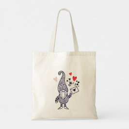 Bolsa Tote O Amor Está no Ar Gnomos em um Balão de Ar Quente
