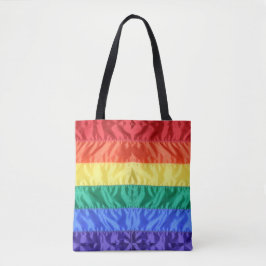 Bolsa Tote O amor LGBTQ LGBT Orgulho gay do Arco-Íris é amor