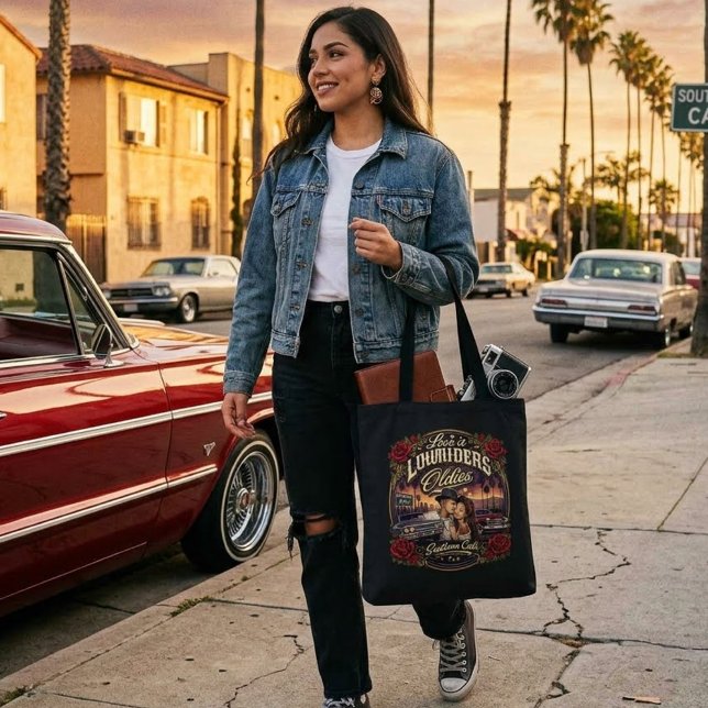 Bolsa Tote O amor são Lowriders e Oldies (Love is Lowriders and Oldies Tote Bag)
