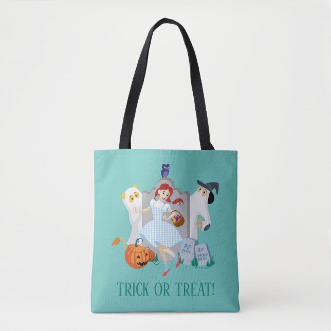 Bolsa Tote O Assistente De Oz™ | Dorothy Halloween Happy Danc (Frente)