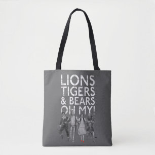 Bolsa Tote O Assistente De Oz™   Leões Tigres e Ursos Oh Meu 