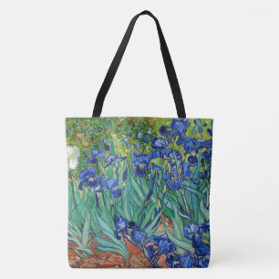 Bolsa Tote O azul de Vincent van Gogh das íris floresce a