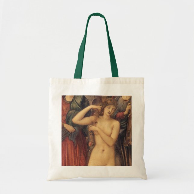 Bolsa Tote O Banho de Vênus por Sir Edward Coley Burne-Jones (Frente)