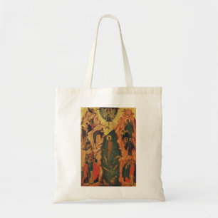Bolsa Tote O Batismo de Cristo ícone bizantino