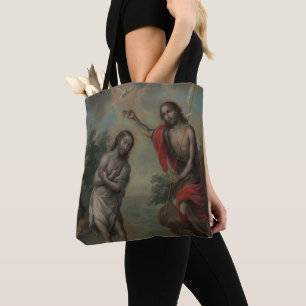 Bolsa Tote O Batismo de Cristo por Nicolás Enríquez