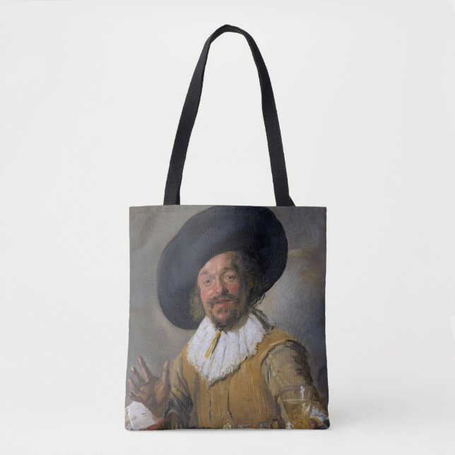 Bolsa Tote O Beberrão Alegre, Frans Hals, 1628-1630 (Frente)