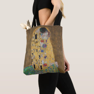 Bolsa Tote O Beijo (amantes) Der Kuss (Liebespaar) G. Klimt