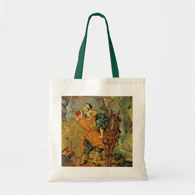 Bolsa Tote O Bom Samaritano por Vincent van Gogh (Frente)
