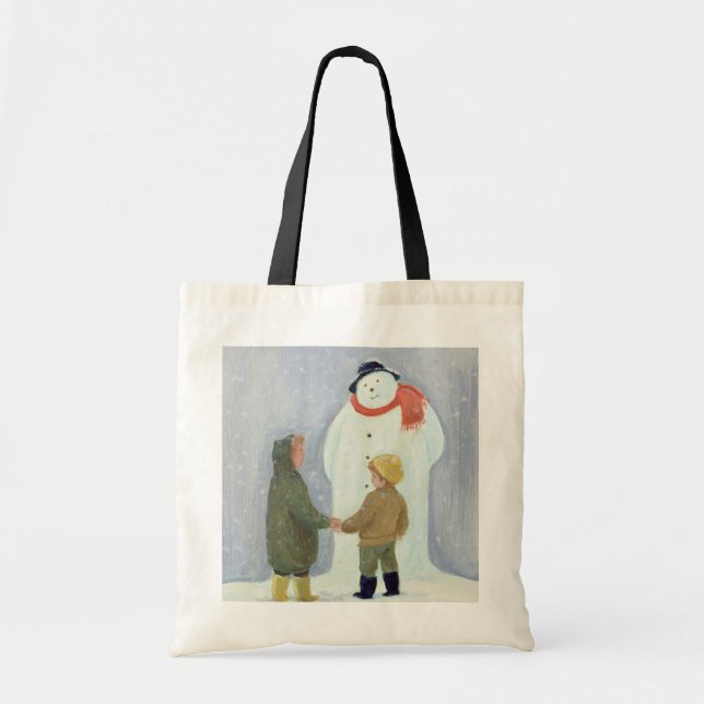 Bolsa Tote O boneco de neve (Frente)