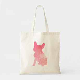Bolsa Tote O Bulldog francês rosa também conhecido como Fre