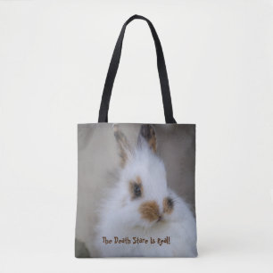 Bolsa Tote O BUNNY Death Stare é Real! Adicionar Foto Própr