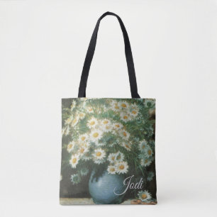 Bolsa Tote O buquê das margaridas pelo painço de