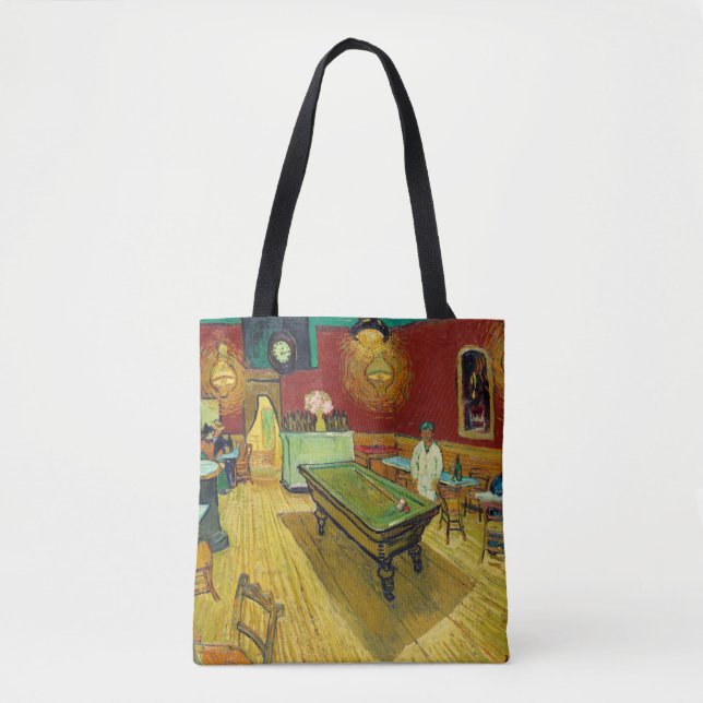 Bolsa Tote O Café da Noite de Van Gogh (Frente)