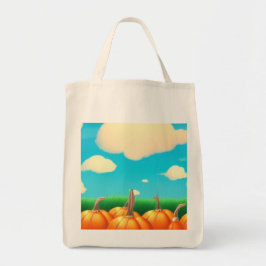 Bolsa Tote O Campo de Abóboras
