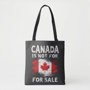 Bolsa Tote O Canadá não é para ser presidente de galera