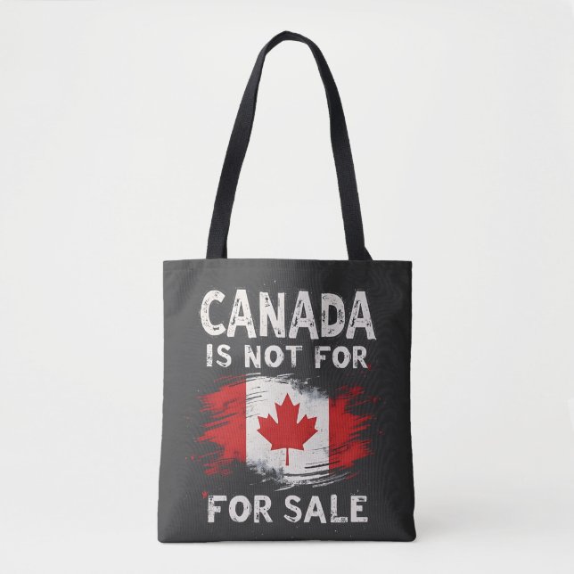 Bolsa Tote O Canadá não é para ser presidente de galera (Frente)