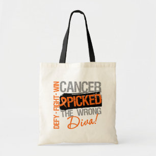 Bolsa Tote O cancer da leucemia escolheu a diva errada