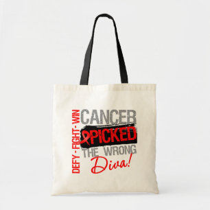 Bolsa Tote O cancer de sangue escolheu a diva errada