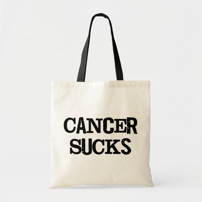 Bolsa Tote O cancer suga (Frente)