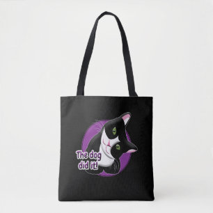 Bolsa Tote O Cão Fez Isso Gato