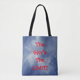 Bolsa Tote O céu é o LIMIT!