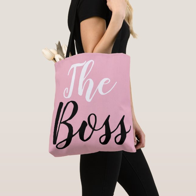 Bolsa Tote O Chefe Estampa Total (Close Up)