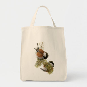 Bolsa Tote O Chickadee Castanha-suportado de Fuertes