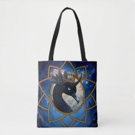 Bolsa Tote O Cisne que Guarda a Lua.