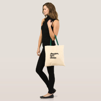 Bolsa Tote O clássico não é clássico