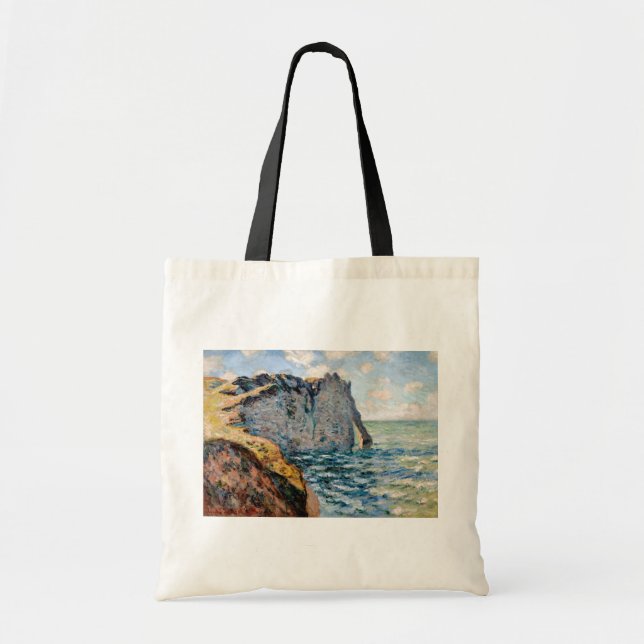 Bolsa Tote O Cliff do Aval, Monet (Frente)
