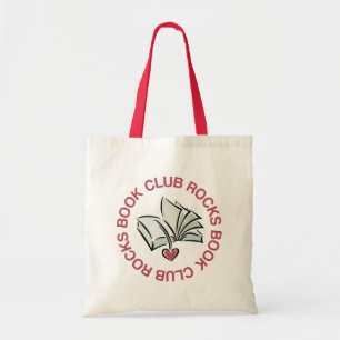 Bolsa Tote O clube de leitura balança o mini presente da