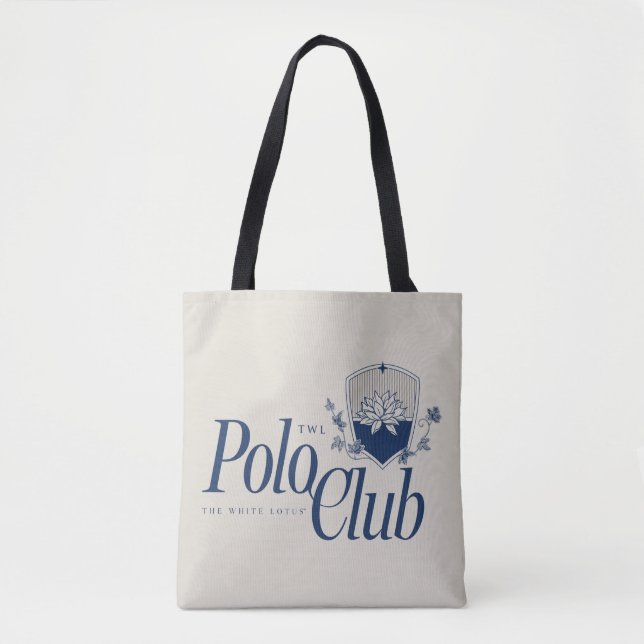 Bolsa Tote O Clube White Lotus Polo (Frente)
