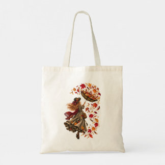 Bolsa Tote O Coletor de Vento – Mulher Caprichosa de Outono c