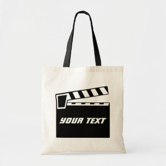 Bolsa Tote O conselho de Clapperboard da ardósia do filme