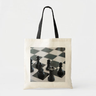 Bolsa Tote O conselho de xadrez e sacola das partes