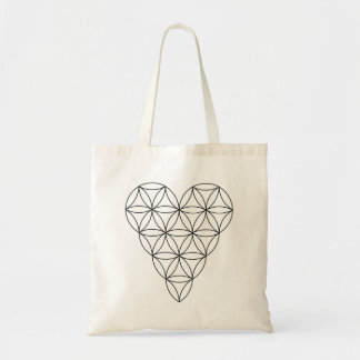 Bolsa Tote O Coração Da Vida - Preto/Com Fio.01